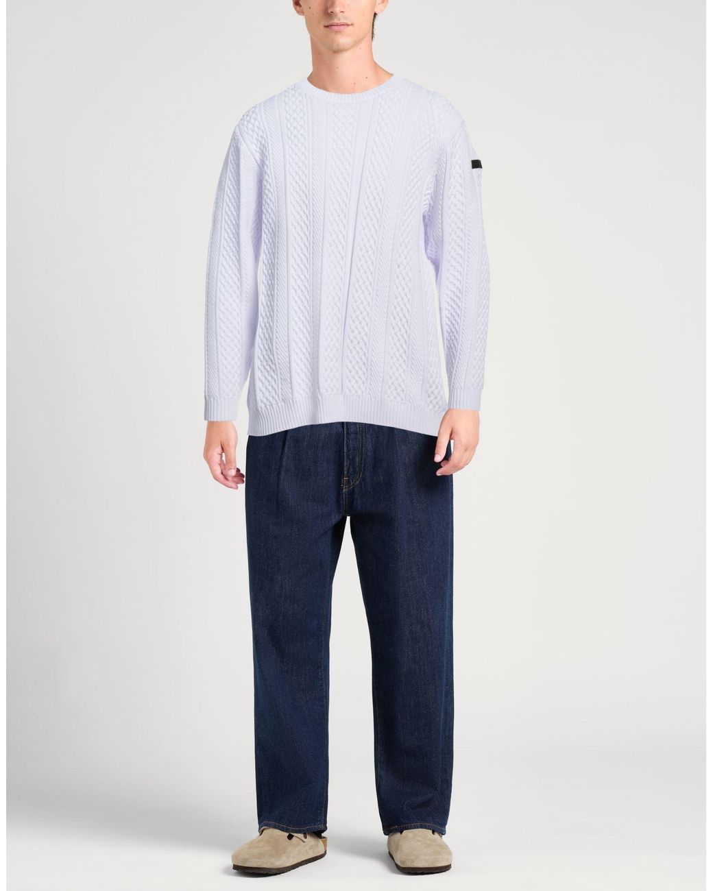 Rrd White Jumper for men