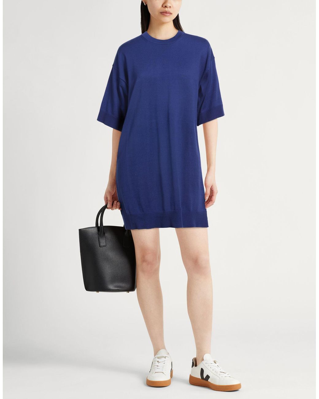 Alpha Studio Blue Mini Dress
