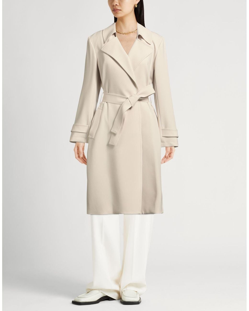 Theory Natural Overcoat & Trench Coat