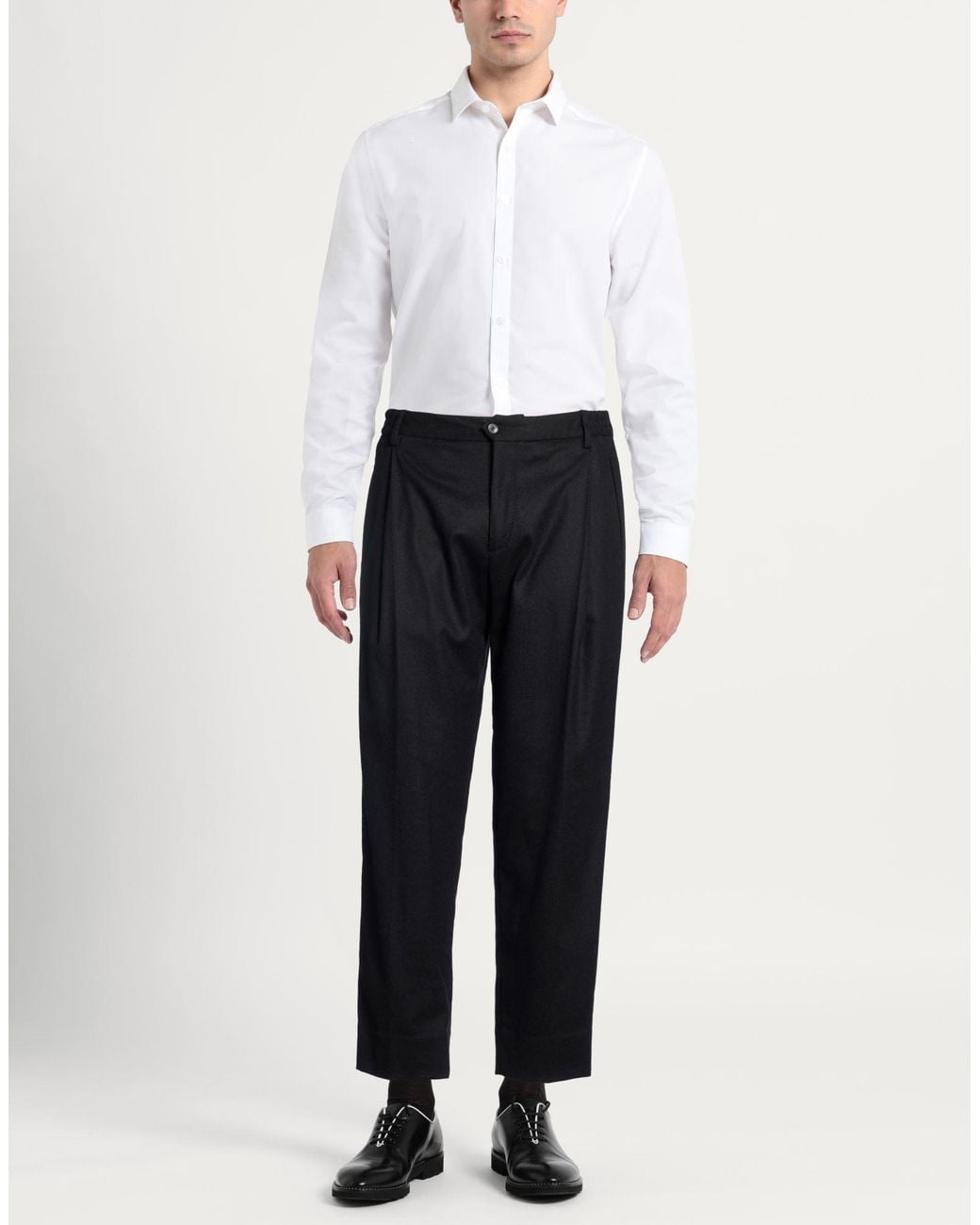 Briglia 1949 Blue Racconta La Sartoria Pants Wool, Polyamide, Cashmere, Elastane for men