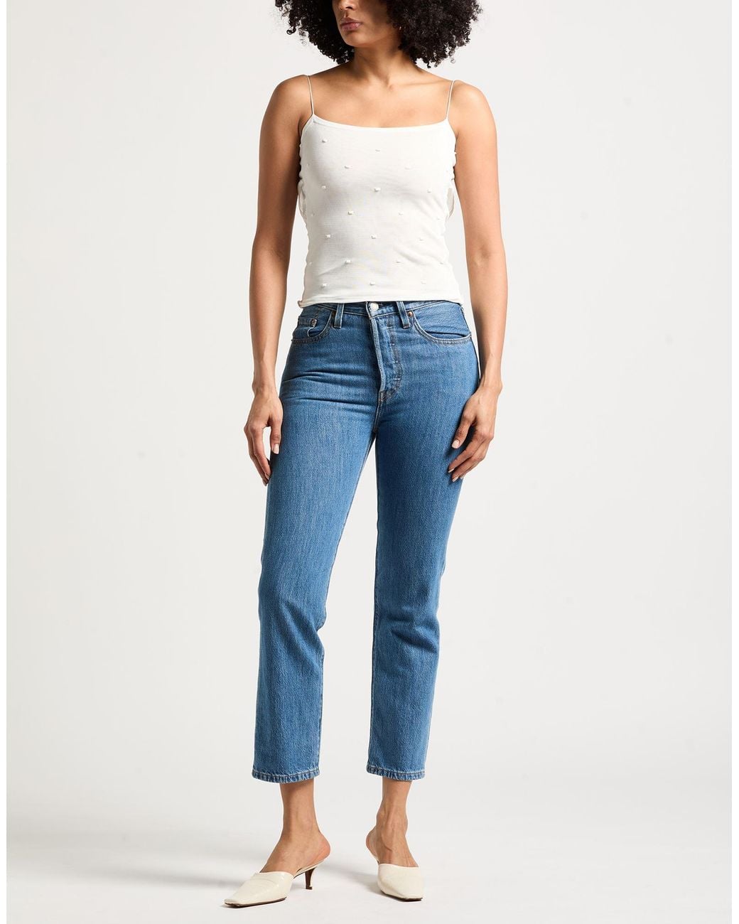 Top Jacquemus de color White