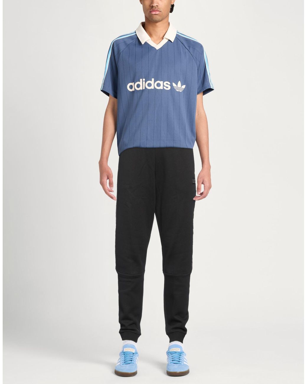 EA7 Black Trouser for men
