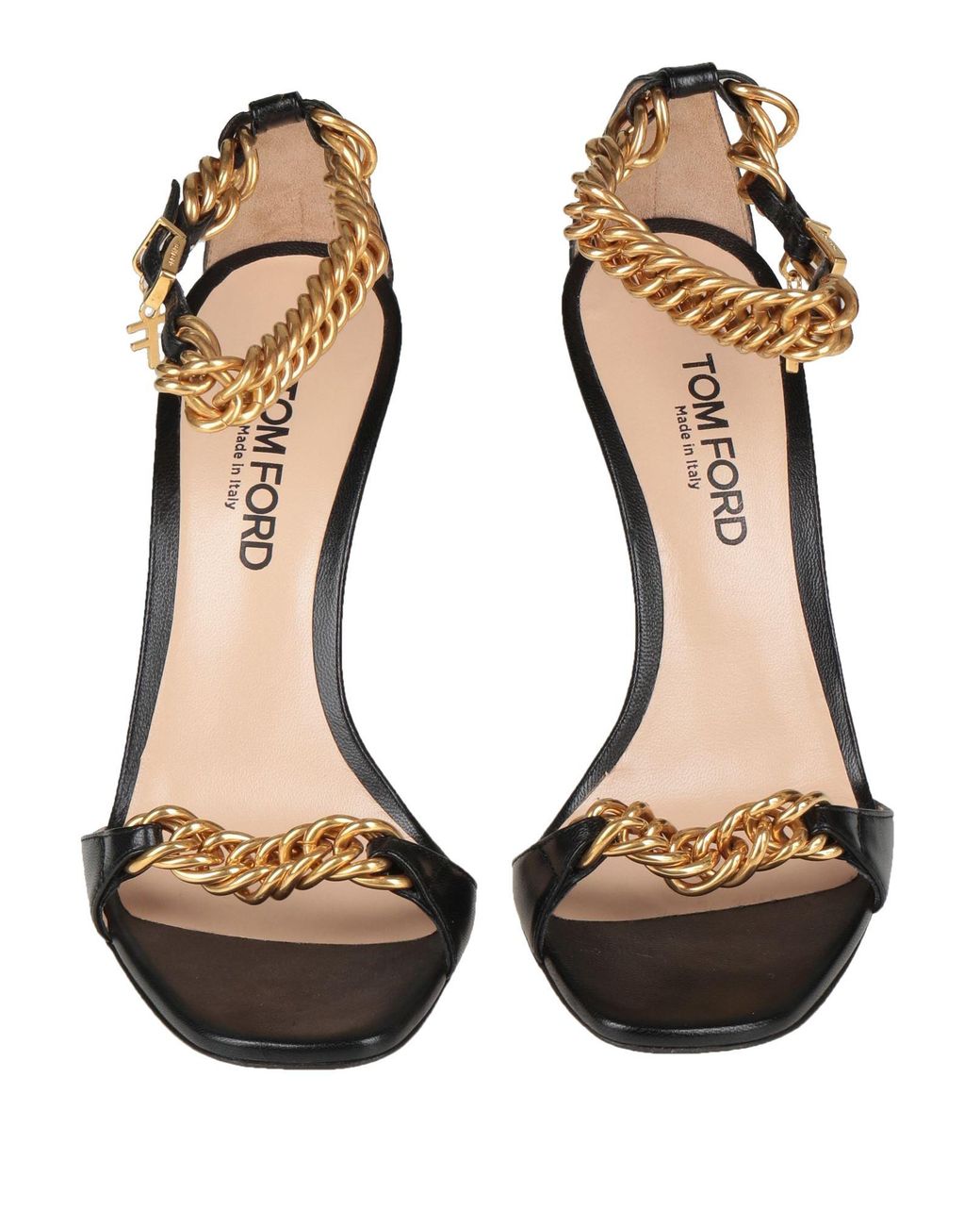Tom Ford Metallic Sandals