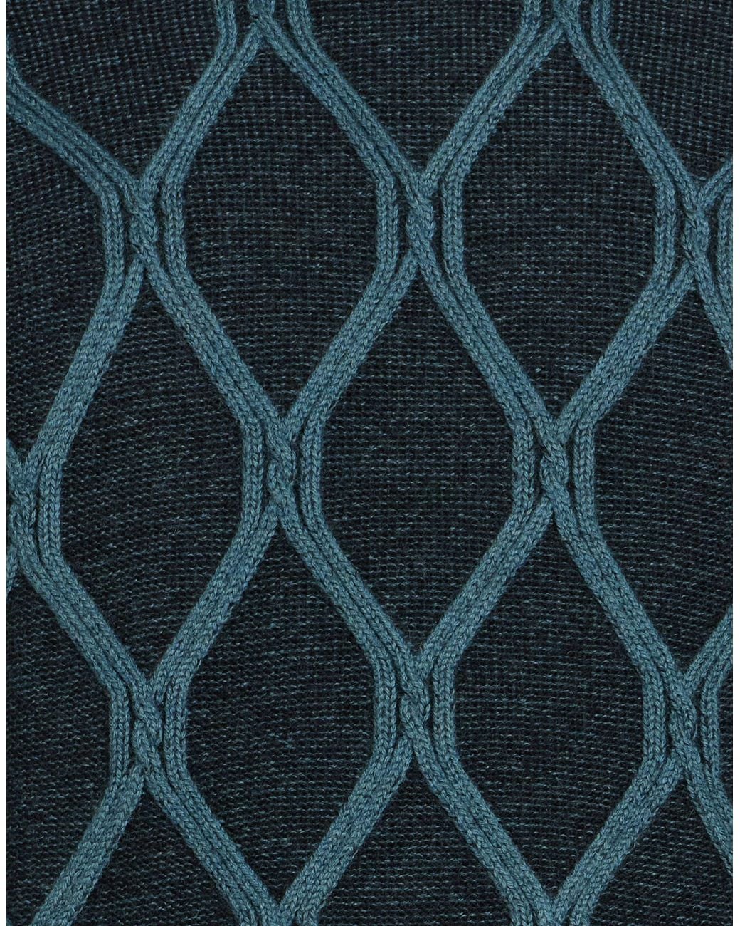 Moorer Blue Deep Turtleneck Virgin Wool for men