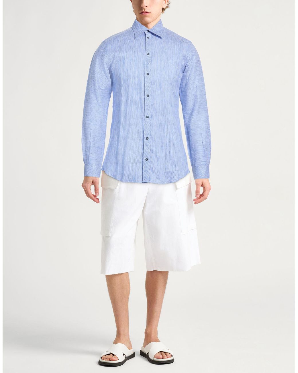 Dolce & Gabbana Blue Shirts for men