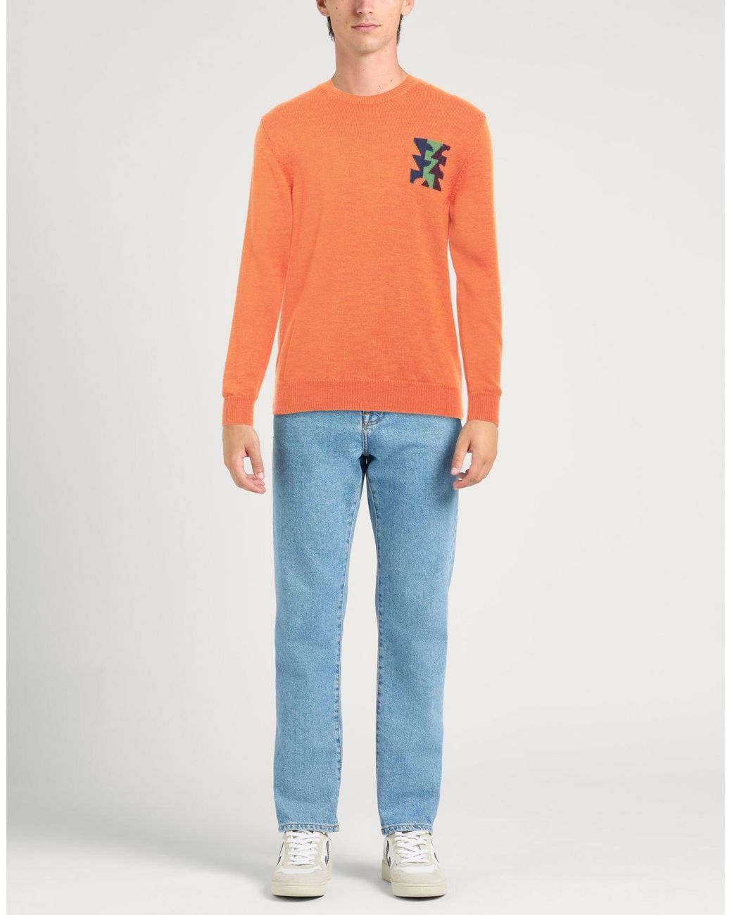Zanone Pullover in Orange für Herren