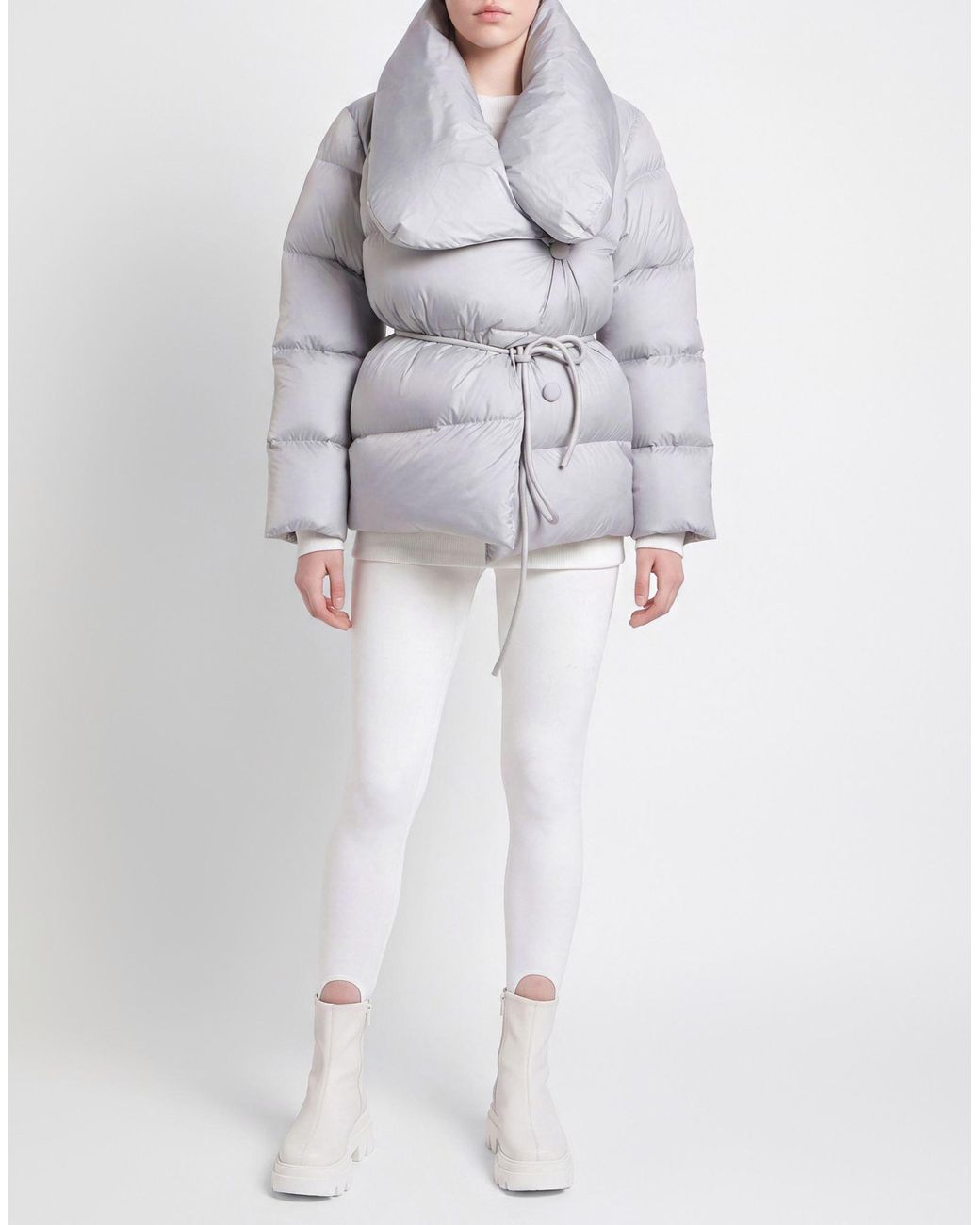 No Secrets Gray Puffer