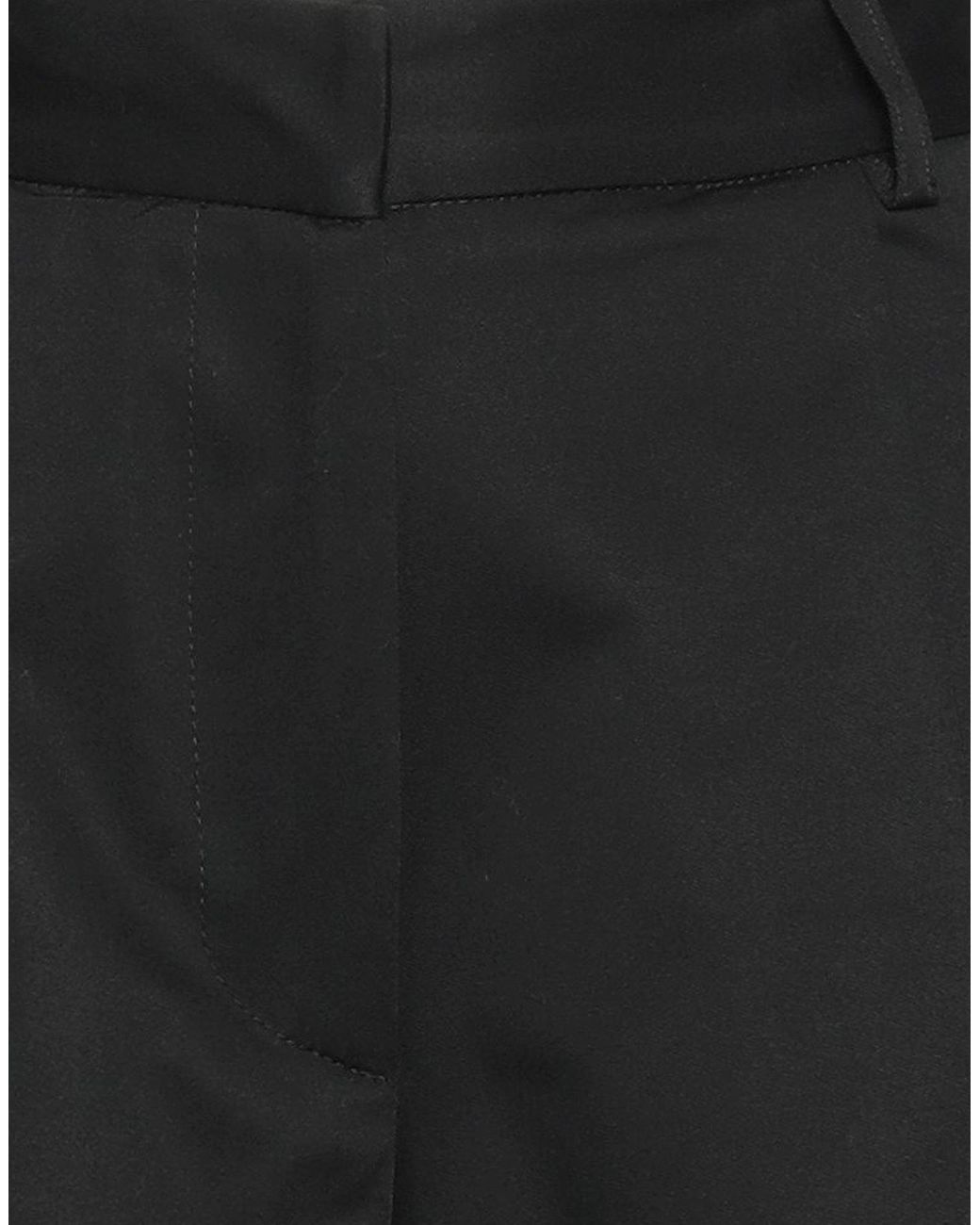 Anna Molinari Black Shorts & Bermuda Shorts
