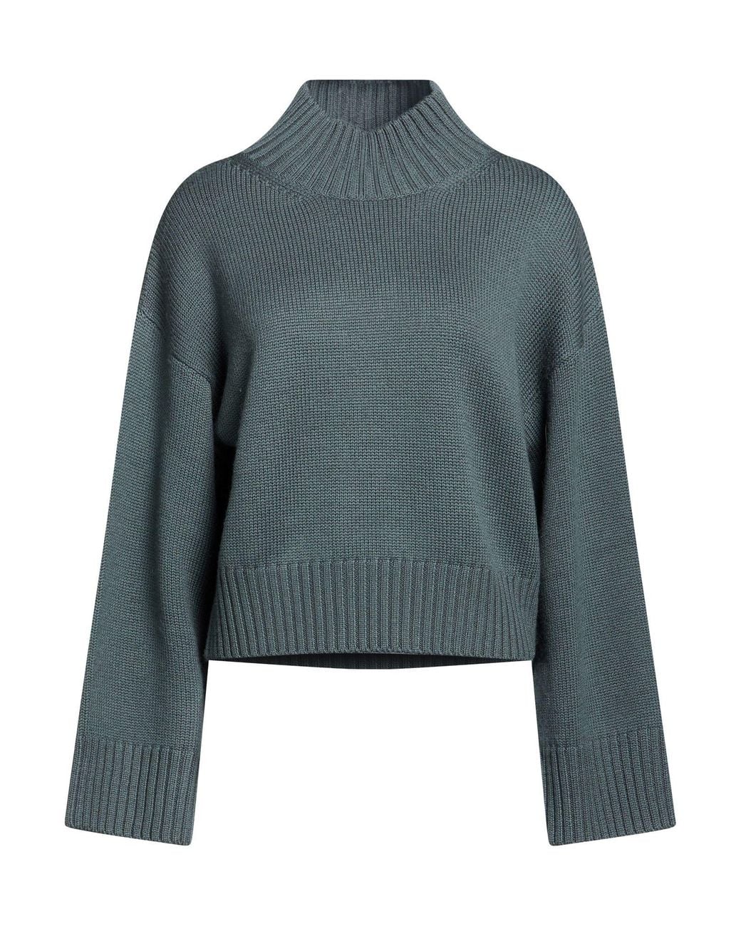Fabiana Filippi Blue Turtleneck Virgin Wool