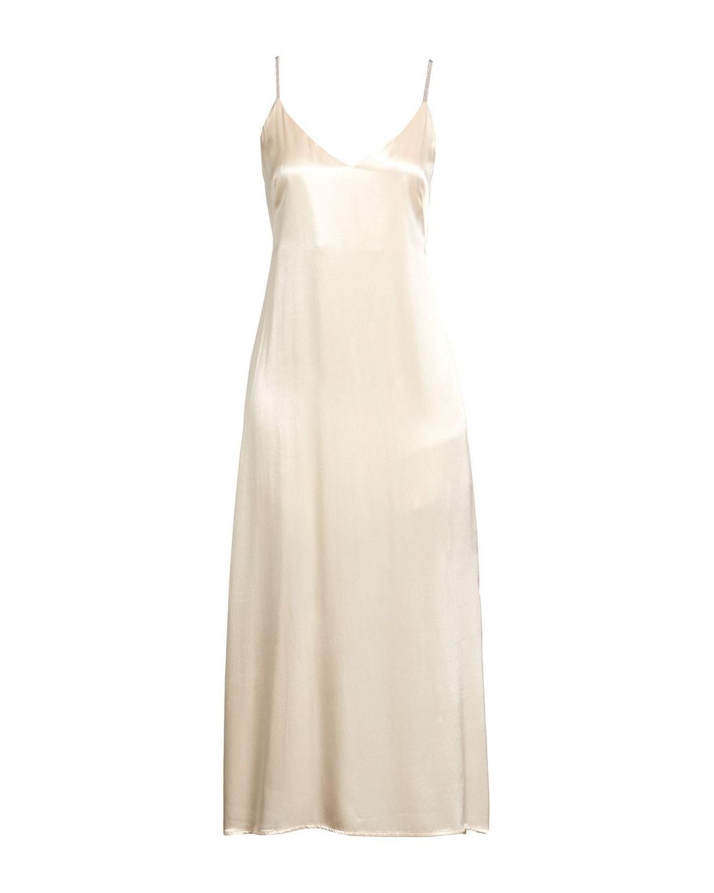 Peserico White Midi Dresses