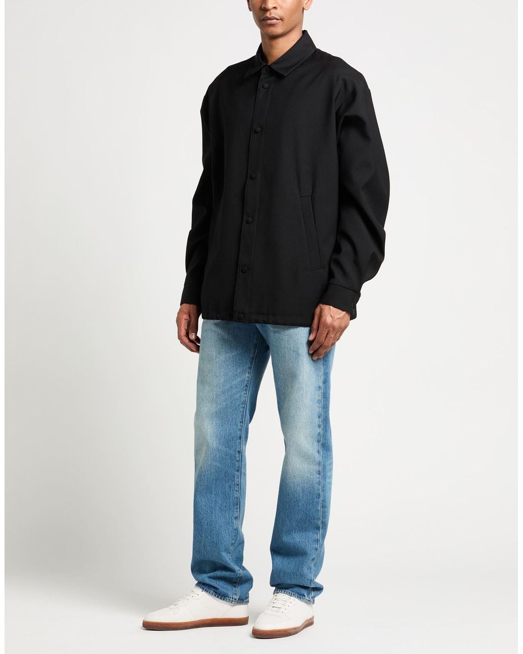 DSquared² Black Jacket Wool for men
