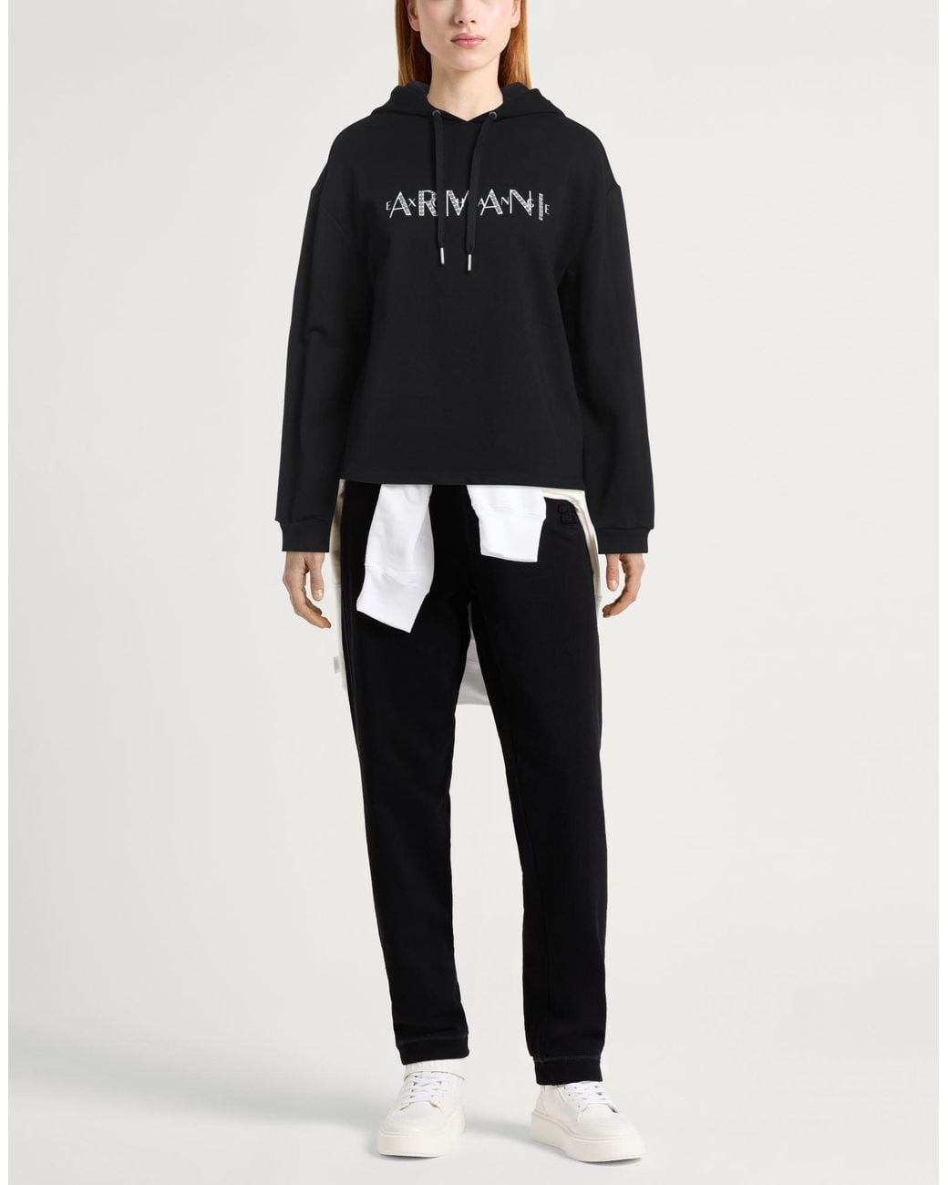 ARMANI EXCHANGE Black Sweatshirt