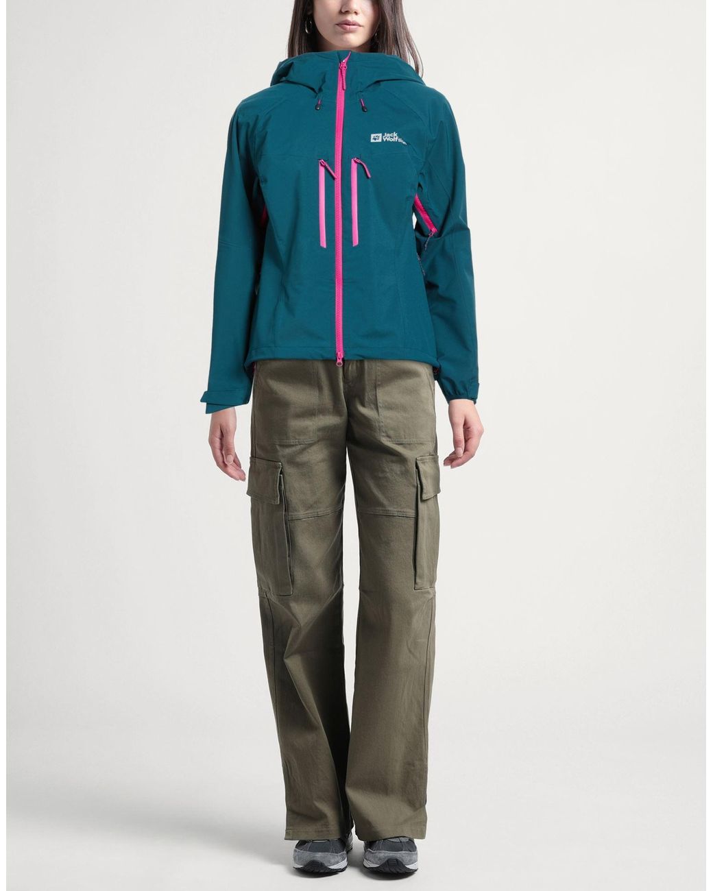 Jack Wolfskin Blue Jacket Polyester