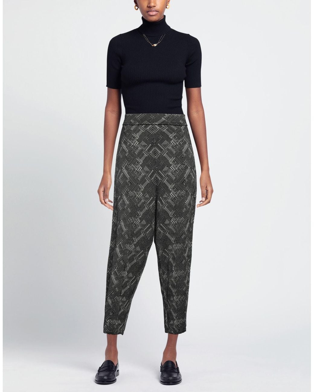 ALESSIA SANTI Gray Trouser