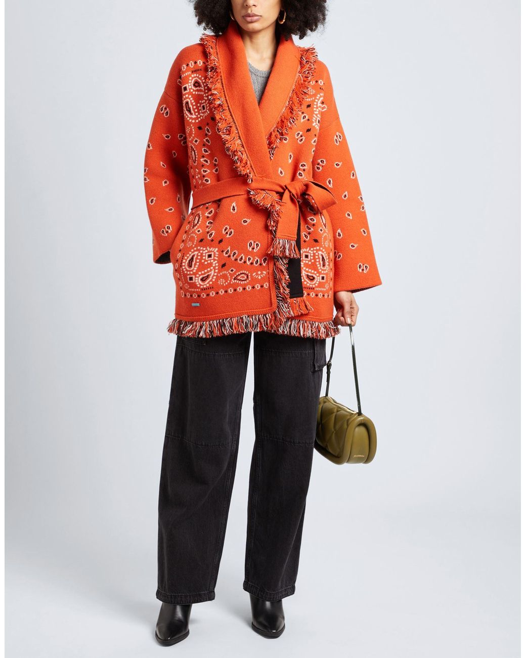 Alanui Red Cardigan
