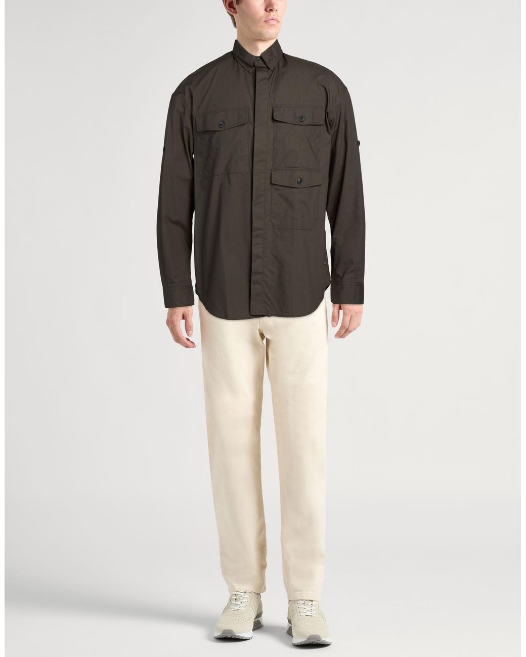 Emporio Armani Gray Shirt for men