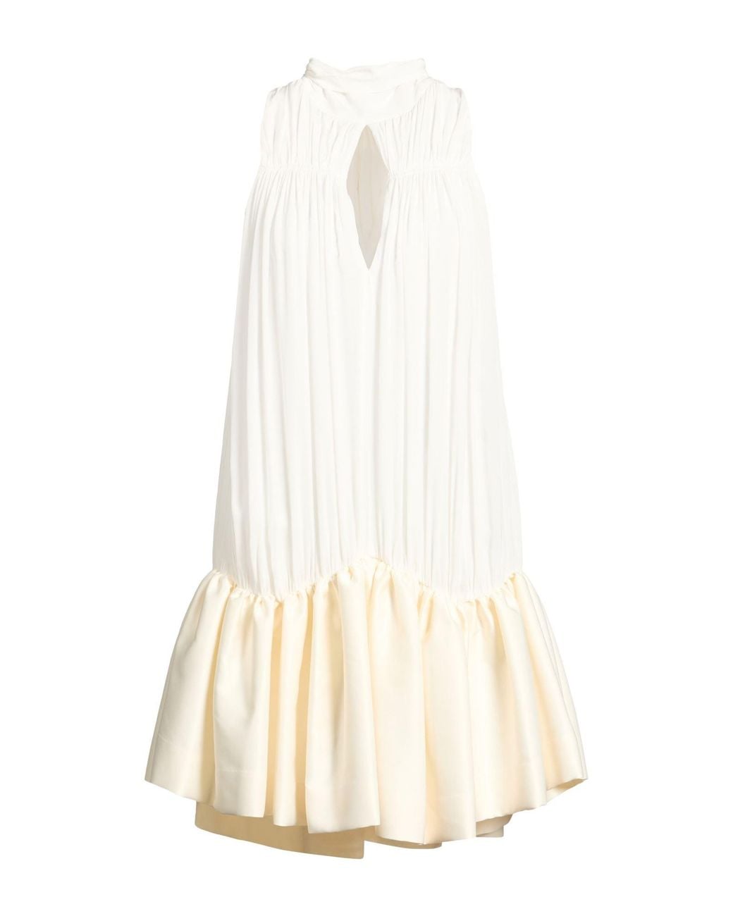 ROTATE BIRGER CHRISTENSEN White Mini Dress