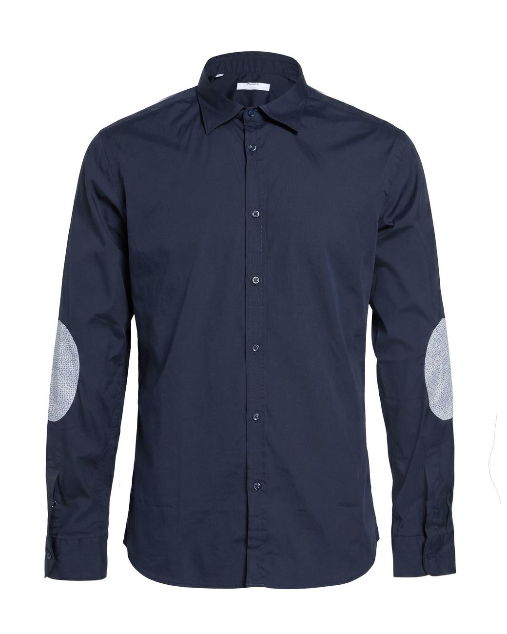 Aglini Blue Midnight Shirt Cotton, Polyamide, Elastane for men