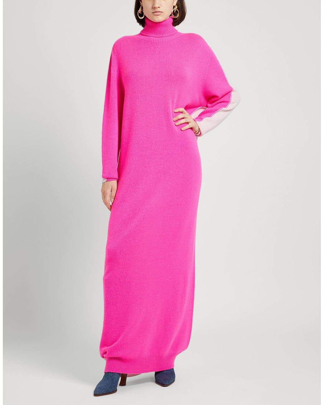 DSquared² Pink Maxi Dress