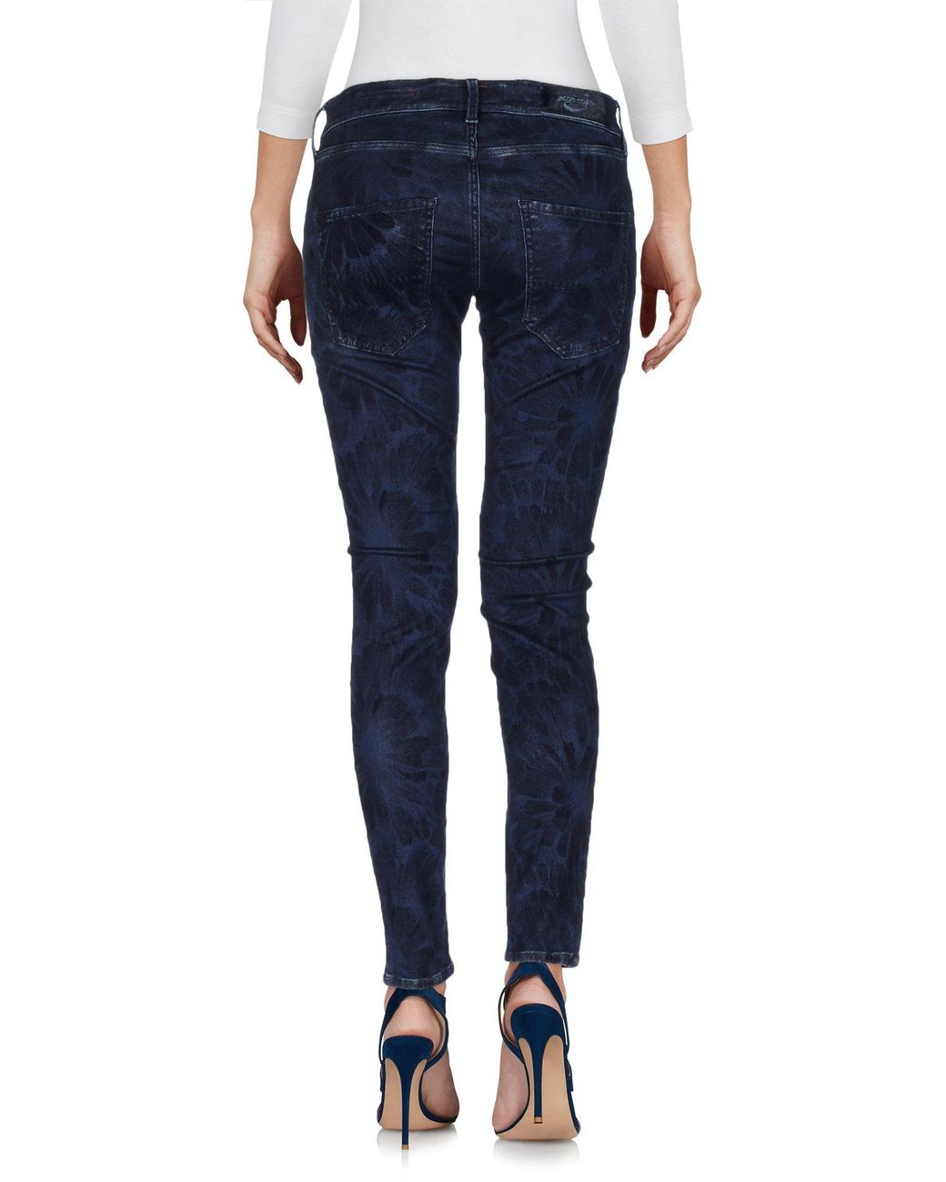 Jacob Cohen Blue Jeans Cotton, Polyamide, Elastane