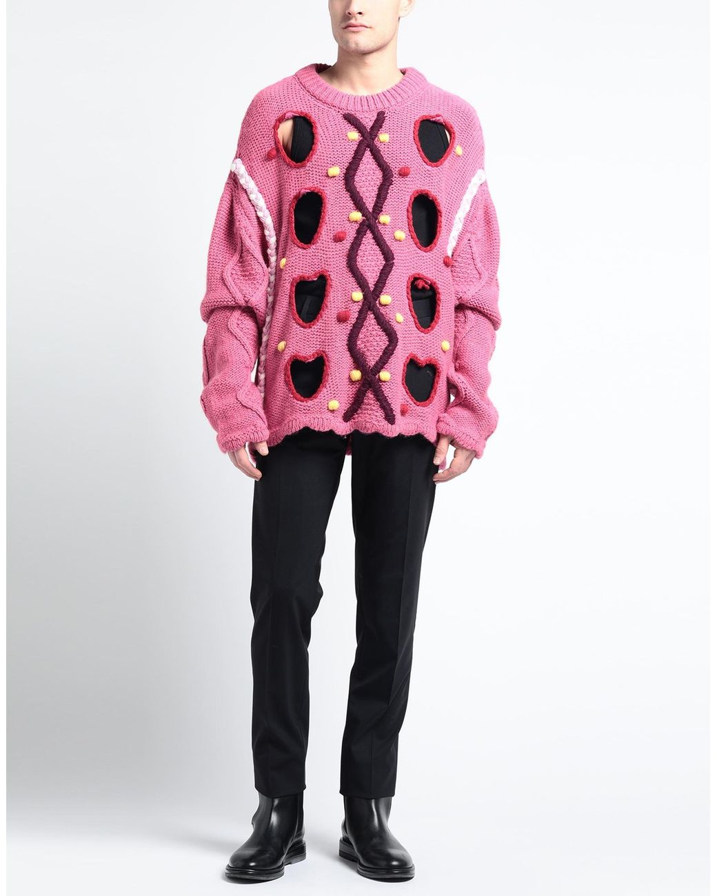 Pullover Gcds de hombre de color Pink