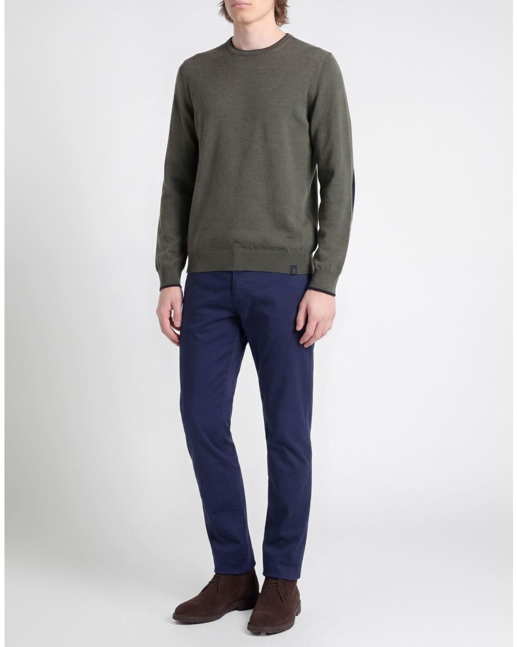 Pullover Fay de hombre de color Green