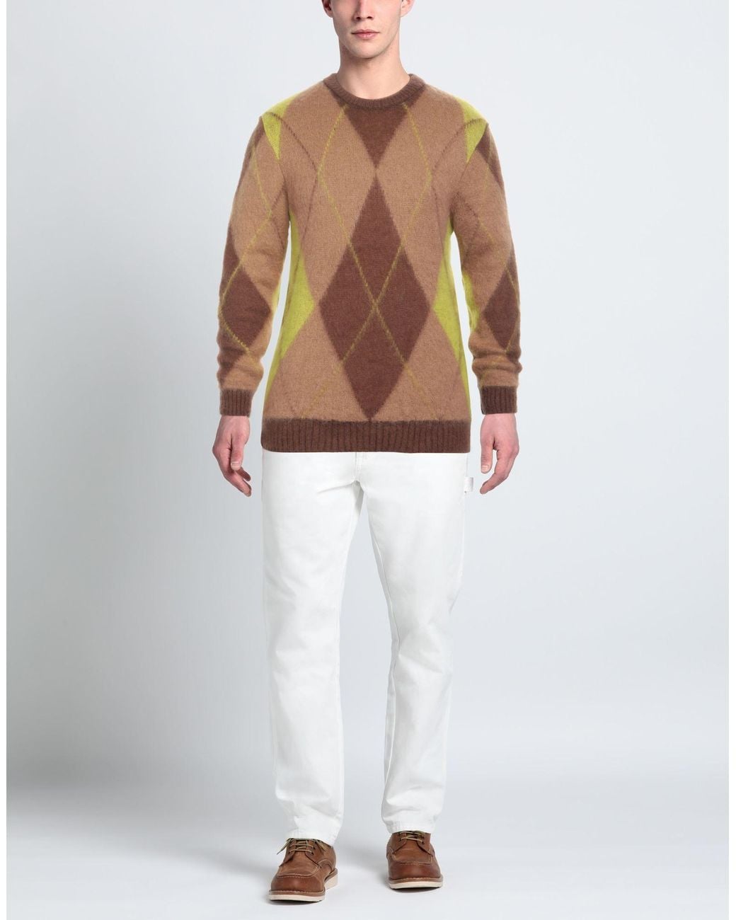 Pullover FAMILY FIRST de hombre de color Brown