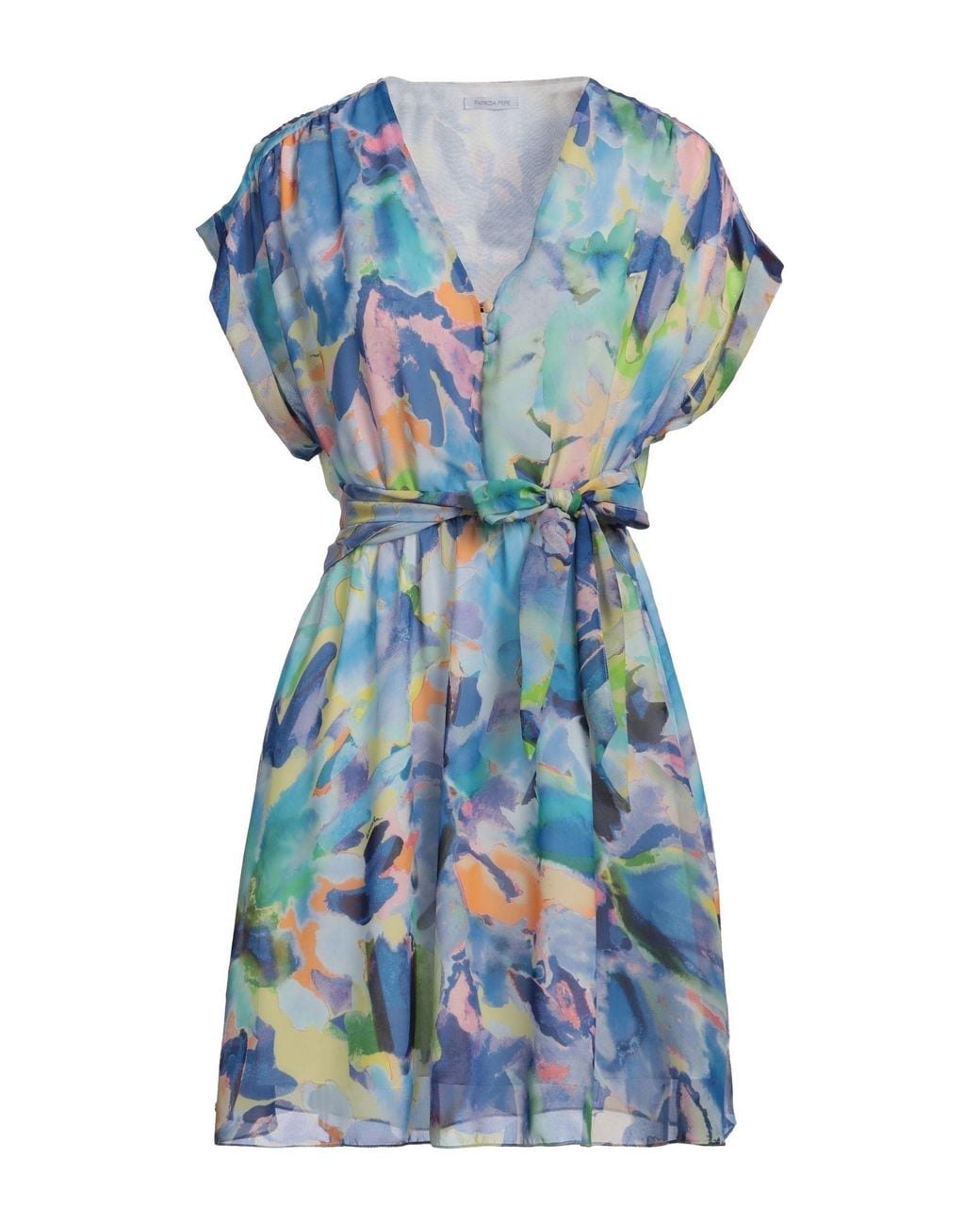 Patrizia Pepe Blue Mini Dress