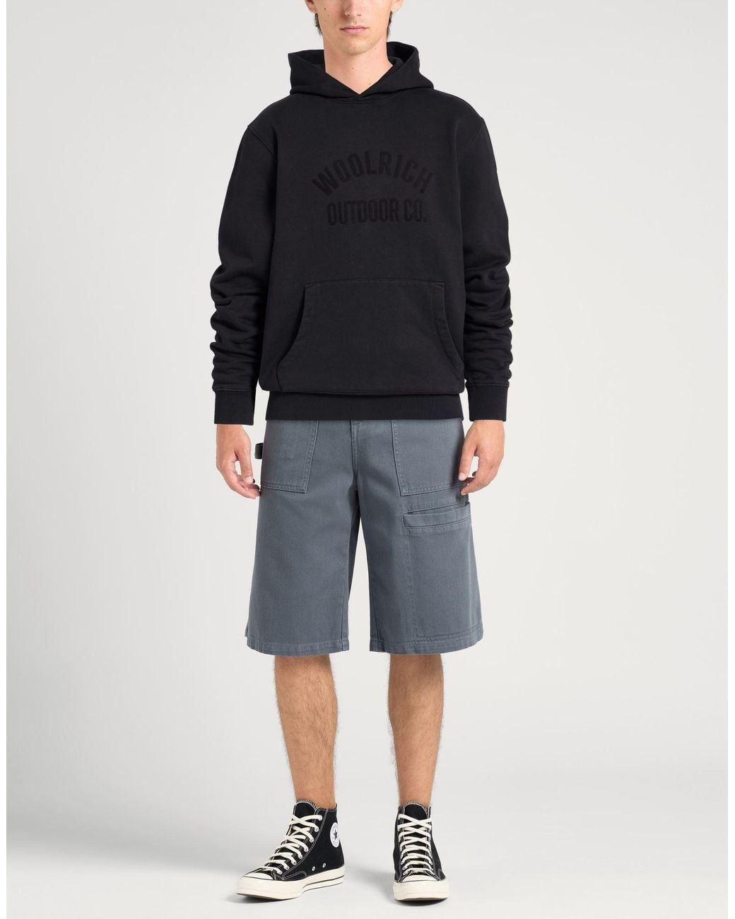 Woolrich Blue Sweatshirt for men
