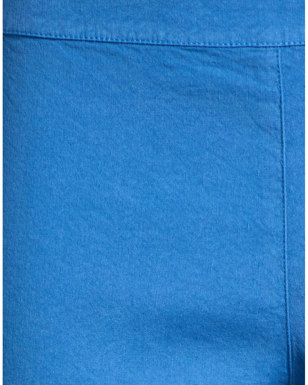 120% Lino Blue Trouser