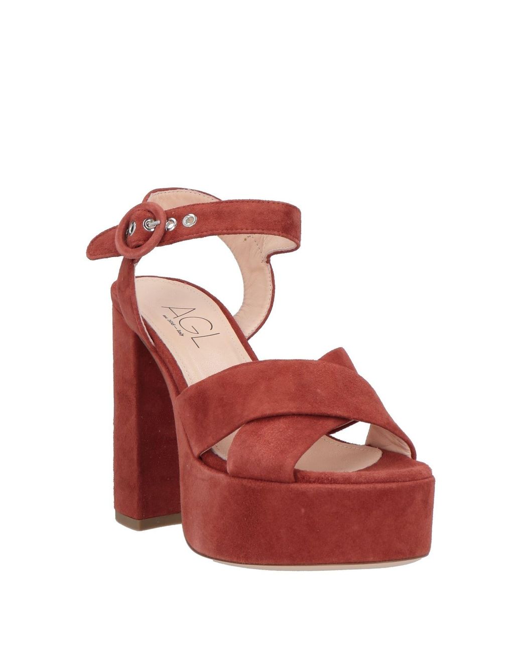 Agl Attilio Giusti Leombruni Red Sandals