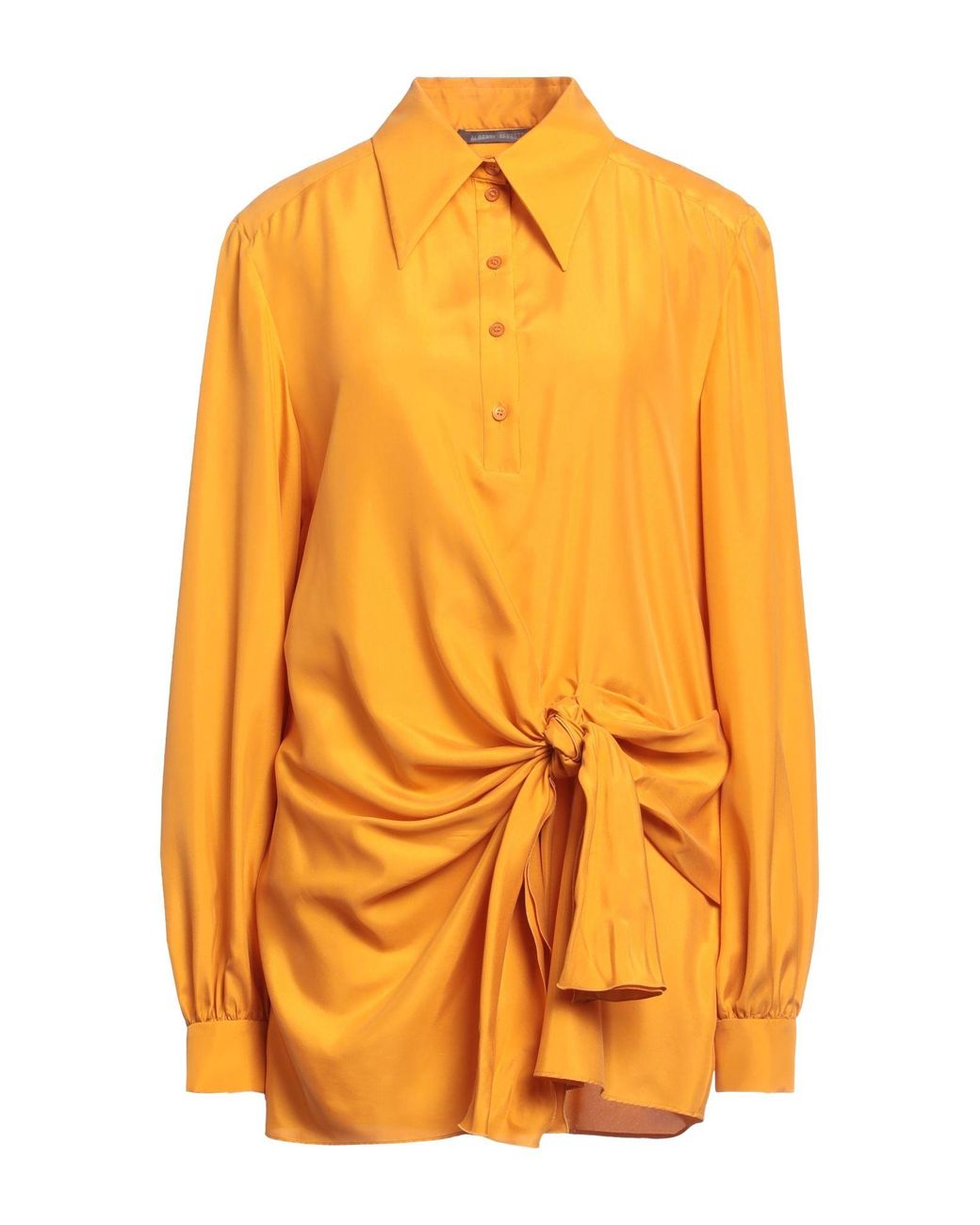 Alberta Ferretti Orange Top