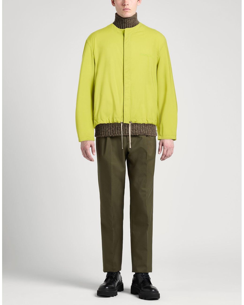 Emporio Armani Yellow Jacket Virgin Wool for men