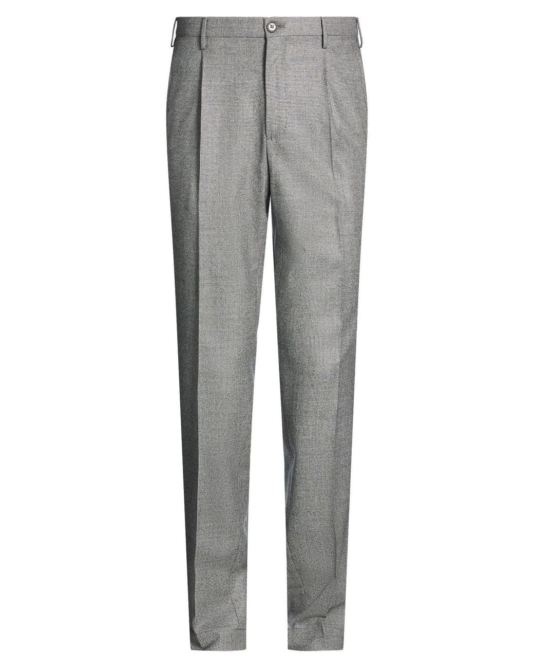 Incotex Gray Trouser for men