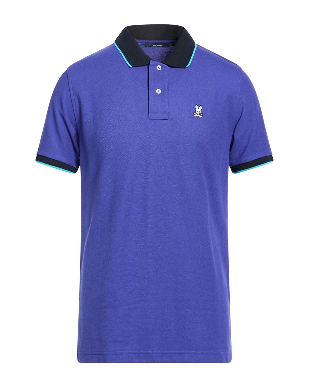 Psycho Bunny Blue Polo Shirt for men