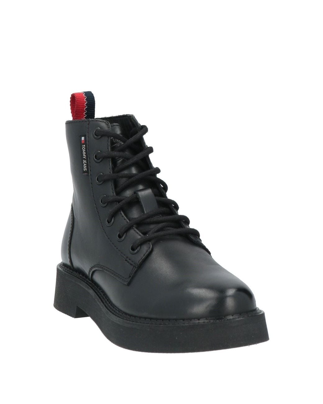 Tommy Hilfiger Black Ankle Boots