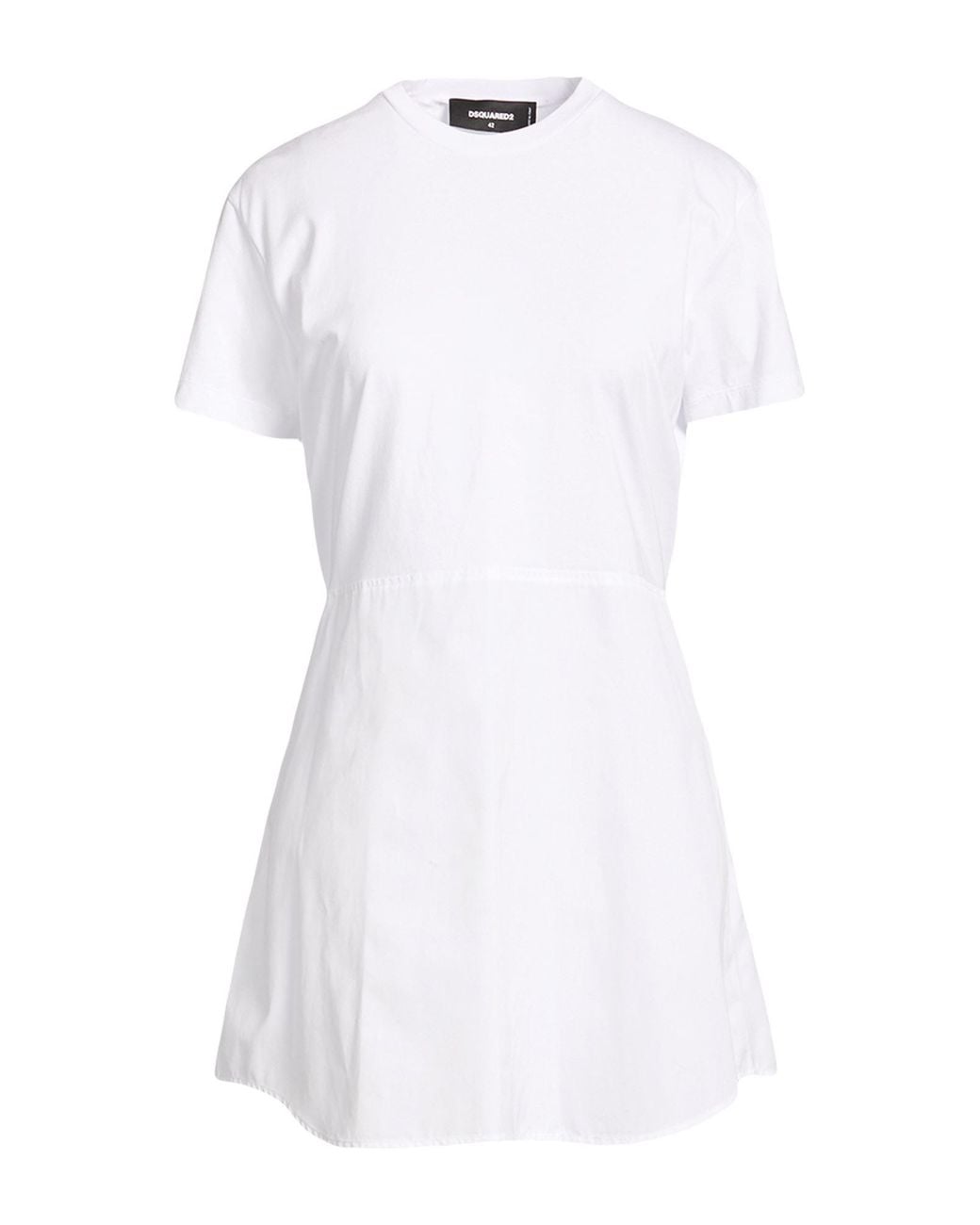 DSquared² White Mini Dress