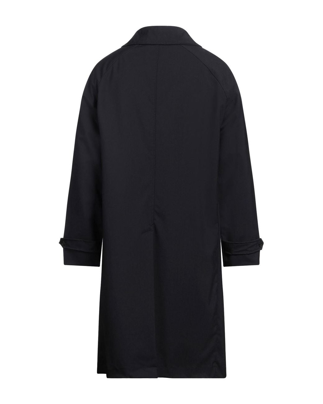 Boglioli Blue Midnight Overcoat & Trench Coat Virgin Wool for men
