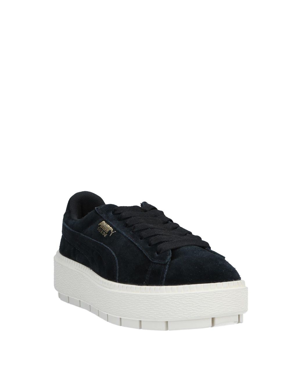 PUMA Black Sneakers Leather
