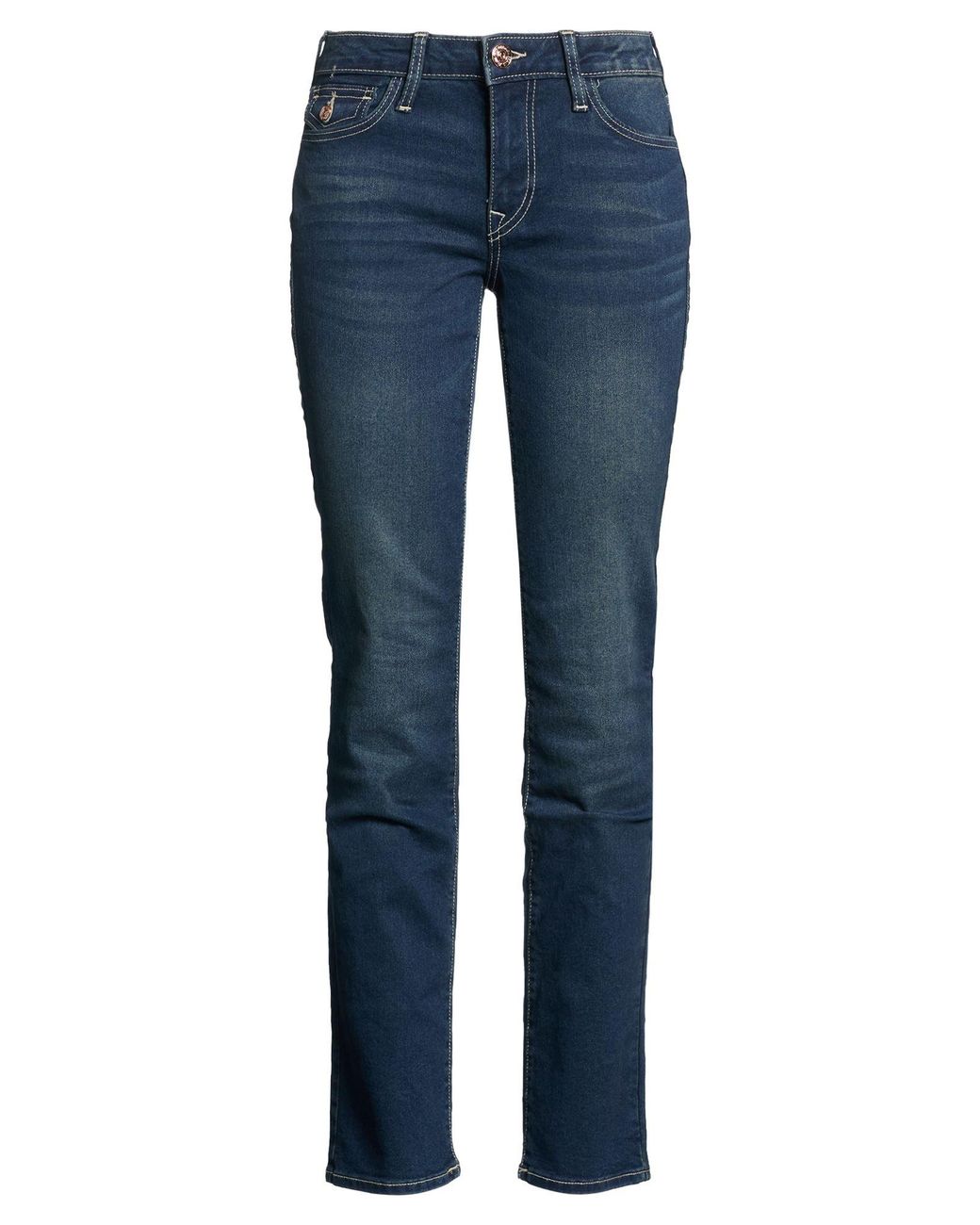 True Religion Blue Jeans Cotton, Polyester, Lyocell, Elastane