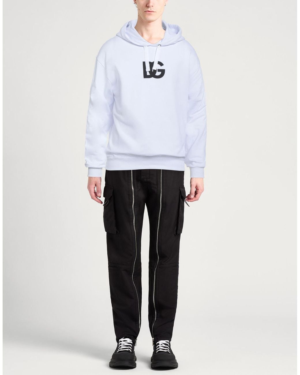 Dolce & Gabbana White Sweatshirt for men
