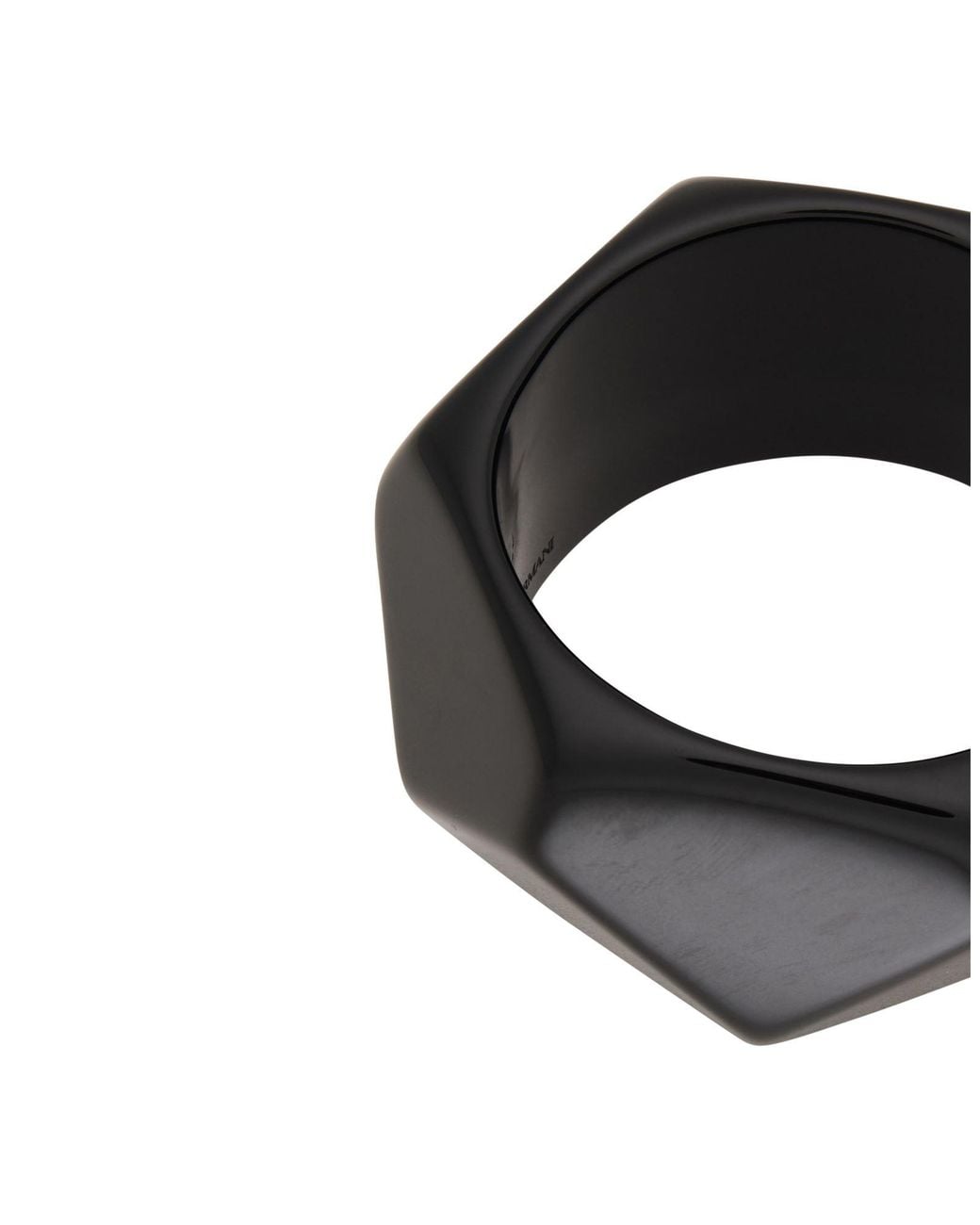 Emporio Armani Black Bracelet Resin