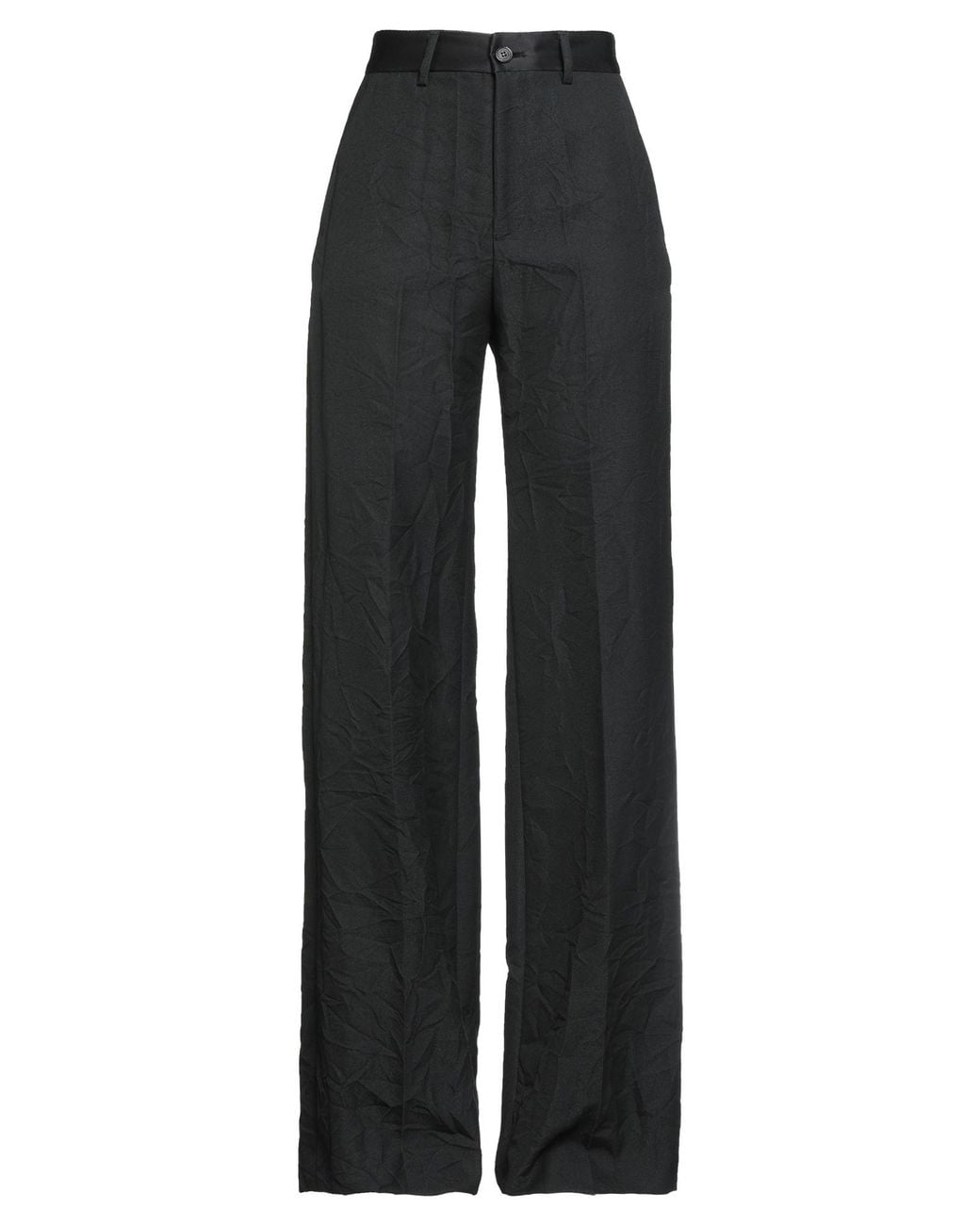 Department 5 Black Pants Polyester, Viscose, Polyamide
