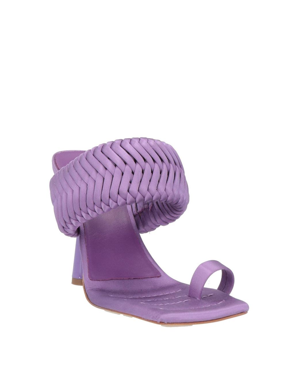 GIA RHW Purple Thong Sandal