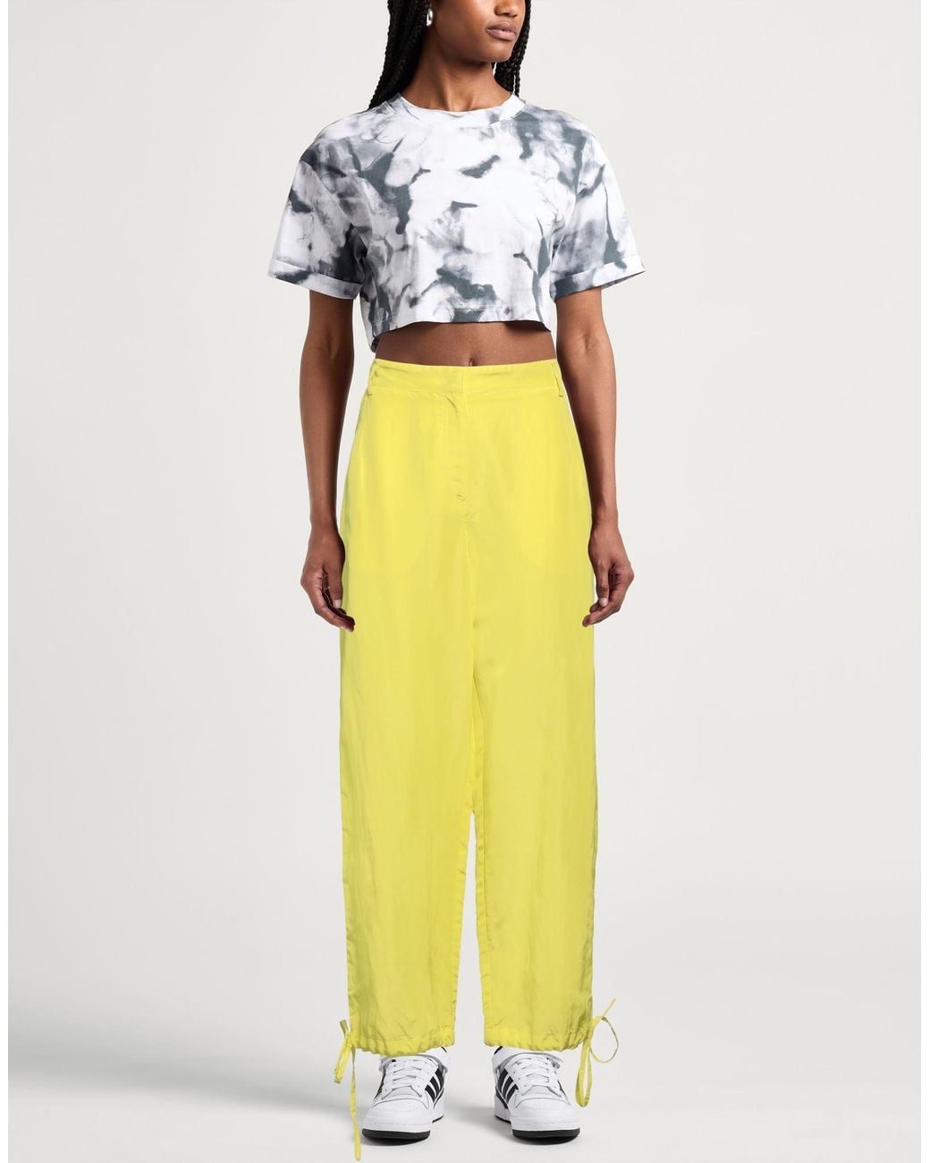 Pantalon MSGM en coloris Yellow