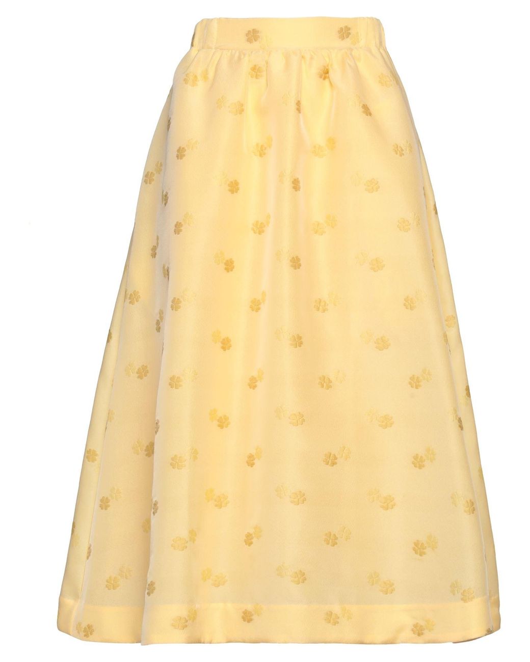 Baum und Pferdgarten Yellow Midi Skirt