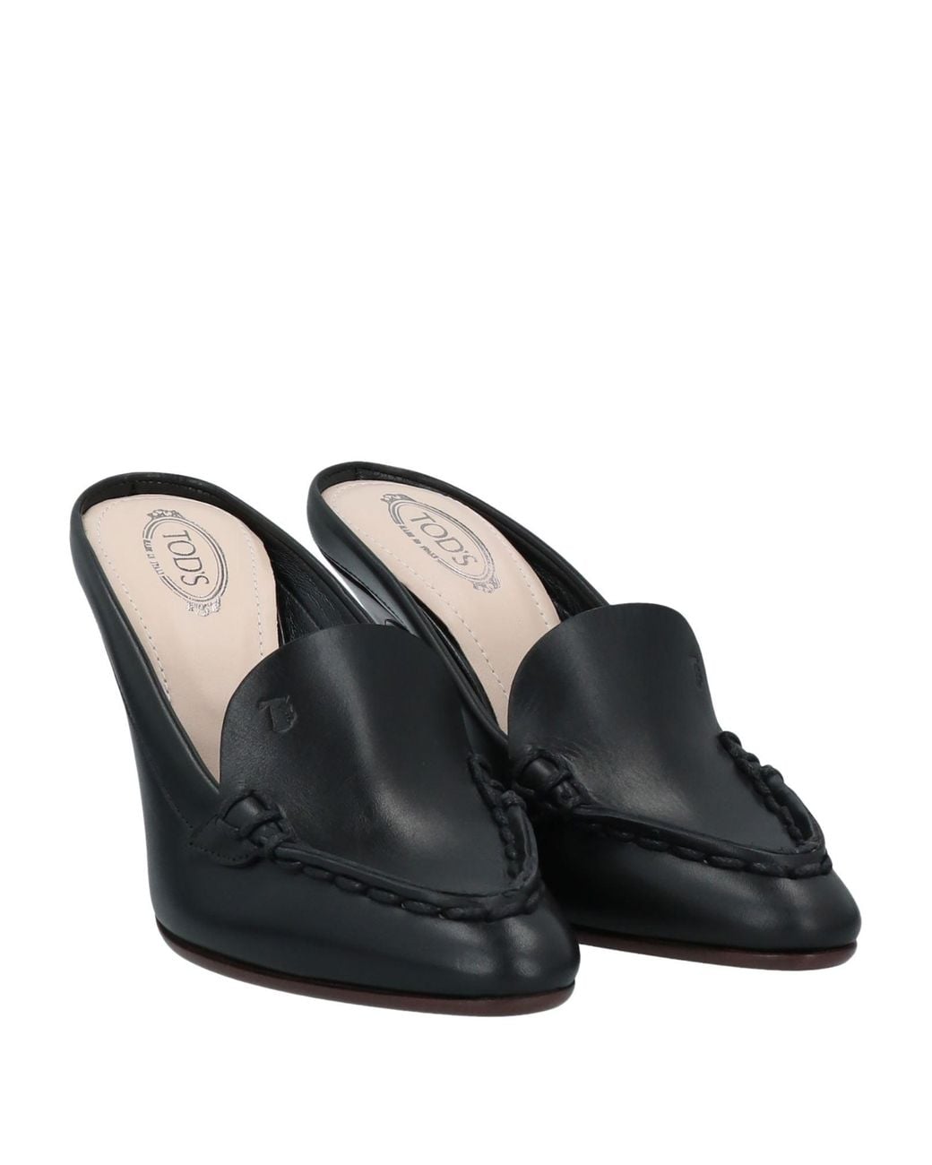 Tod's Black Mules & Clogs