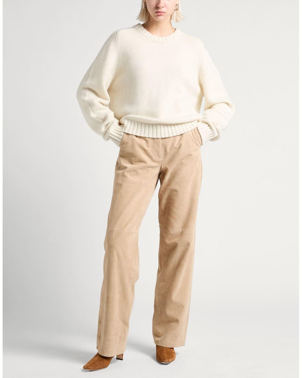 Pullover Khaite de color White