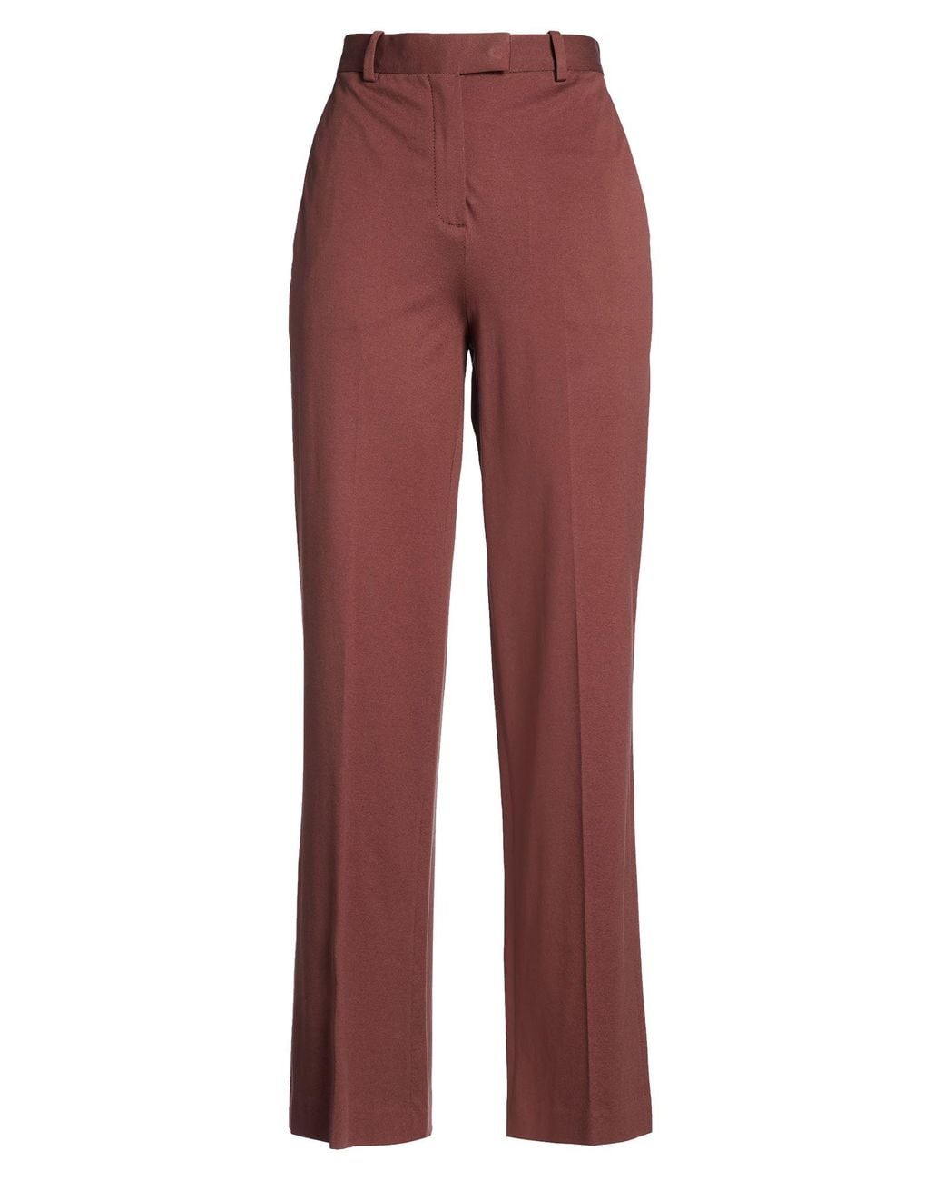 Circolo 1901 Red Pants Cotton, Elastane