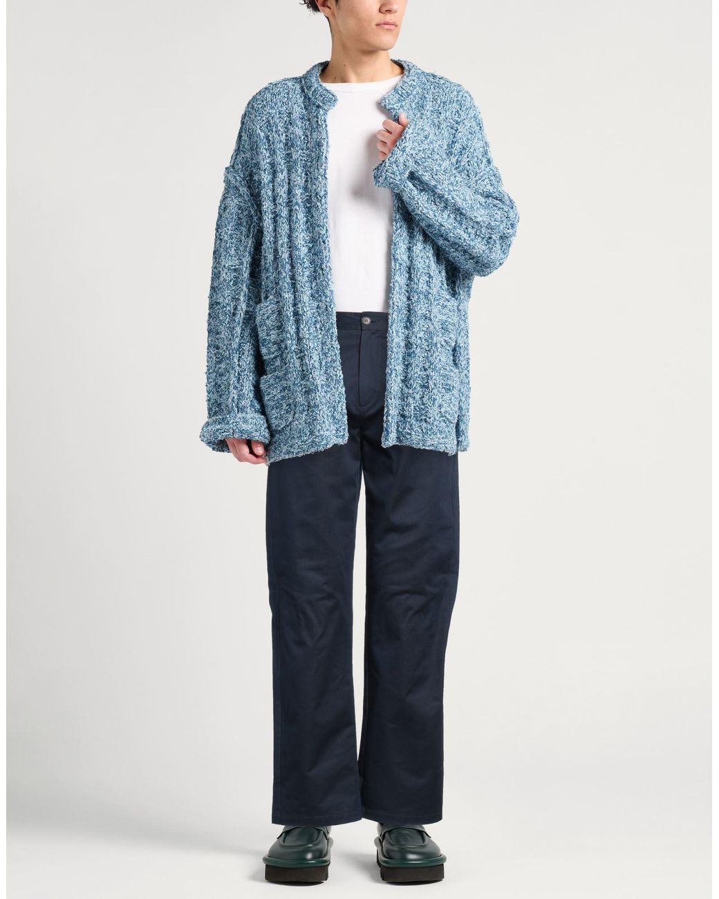 Marni Blue Pants Cotton for men